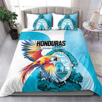 Honduras 1821 Bedding Set Scarlet Macaw Sky Blue Color - Wonder Print Shop