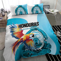 Honduras 1821 Bedding Set Scarlet Macaw Sky Blue Color - Wonder Print Shop