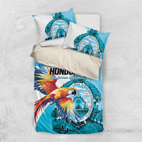 Honduras 1821 Bedding Set Scarlet Macaw Sky Blue Color - Wonder Print Shop