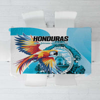Honduras 1821 Tablecloth Scarlet Macaw Sky Blue Color - Wonder Print Shop