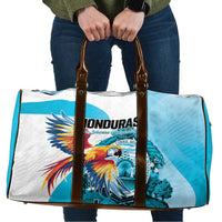 Honduras 1821 Travel Bag Scarlet Macaw Sky Blue Color - Wonder Print Shop