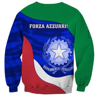 Italy Rugby Sweatshirt Forza Azzurri 2023 World Cup - Wonder Print Shop