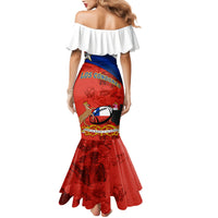 Chile Rugby Mermaid Dress The Condors Go 2023 World Cup - Wonder Print Shop