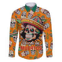 Personalised Day Of The Dead Family Matching Puletasi Dress and Hawaiian Shirt Sugar Skull Dia de los Muertos - Wonder Print Shop