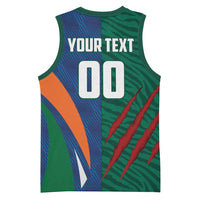 Custom Cricket India Vs Bangladesh Basketball Jersey Simple Style - Wonder Print Shop