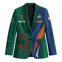 Custom Cricket India Vs Bangladesh Blazer Simple Style - Wonder Print Shop