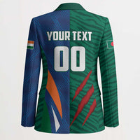 Custom Cricket India Vs Bangladesh Blazer Simple Style - Wonder Print Shop