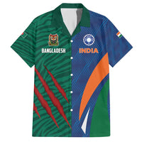 Custom Cricket India Vs Bangladesh Hawaiian Shirt Simple Style - Wonder Print Shop