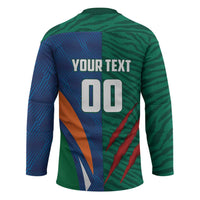 Custom Cricket India Vs Bangladesh Hockey Jersey Simple Style - Wonder Print Shop
