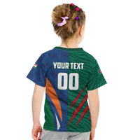 Custom Cricket India Vs Bangladesh Kid T Shirt Simple Style - Wonder Print Shop