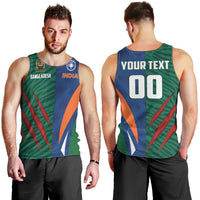 Custom Cricket India Vs Bangladesh Men Tank Top Simple Style - Wonder Print Shop