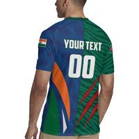Custom Cricket India Vs Bangladesh Rugby Jersey Simple Style - Wonder Print Shop