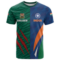Custom Cricket India Vs Bangladesh T Shirt Simple Style - Wonder Print Shop