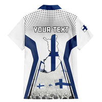 Personalised Finland Independence Day Family Matching Mermaid Dress and Hawaiian Shirt Suomi Coat Of Arms Special Version LT01