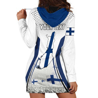 Personalised Finland Independence Day Hoodie Dress Suomi Coat Of Arms Special Version LT01