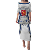Personalised Finland Independence Day Puletasi Suomi Coat Of Arms Special Version LT01