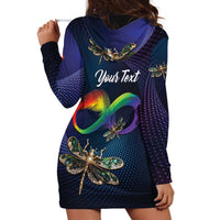 Personalized As Long As I Breathe You'll Be Remembered Hoodie Dress Feather Infinity Luxury Dragonfly - Wonder Print Shop