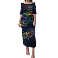 Personalized As Long As I Breathe You'll Be Remembered Puletasi Feather Infinity Luxury Dragonfly - Wonder Print Shop