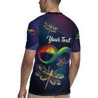 Personalized As Long As I Breathe You'll Be Remembered Rugby Jersey Feather Infinity Luxury Dragonfly - Wonder Print Shop