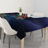 As Long As I Breathe You'll Be Remembered Tablecloth Feather Infinity Luxury Dragonfly - Wonder Print Shop