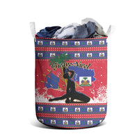 Ayiti Jwaye Nwel Laundry Basket Haiti Merry Christmas - Wonder Print Shop