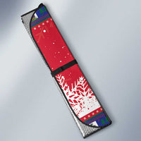 Ayiti Jwaye Nwel Auto Sun Shade Haiti Merry Christmas - Wonder Print Shop