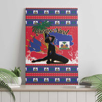 Ayiti Jwaye Nwel Canvas Wall Art Haiti Merry Christmas - Wonder Print Shop