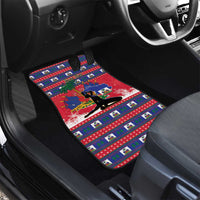 Personalized Ayiti Jwaye Nwel Car Mats Haiti Merry Christmas - Wonder Print Shop