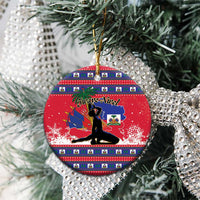 Ayiti Jwaye Nwel Ceramic Ornament Haiti Merry Christmas - Wonder Print Shop