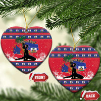 Ayiti Jwaye Nwel Ceramic Ornament Haiti Merry Christmas - Wonder Print Shop