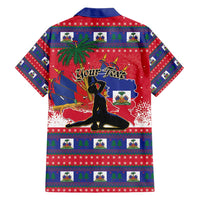 Personalized Ayiti Jwaye Nwel Hawaiian Shirt Haiti Merry Christmas - Wonder Print Shop
