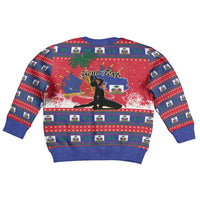 Ayiti Jwaye Nwel Kid Ugly Christmas Sweater Haiti Merry Christmas - Wonder Print Shop