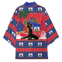 Personalized Ayiti Jwaye Nwel Kimono Haiti Merry Christmas - Wonder Print Shop