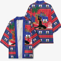 Personalized Ayiti Jwaye Nwel Kimono Haiti Merry Christmas - Wonder Print Shop