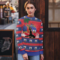 Ayiti Jwaye Nwel Ugly Christmas Sweater Haiti Merry Christmas - Wonder Print Shop