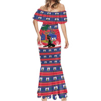 Personalized Ayiti Jwaye Nwel Mermaid Dress Haiti Merry Christmas - Wonder Print Shop