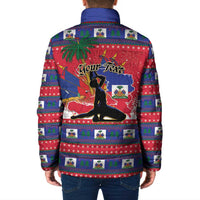 Personalized Ayiti Jwaye Nwel Padded Jacket Haiti Merry Christmas - Wonder Print Shop