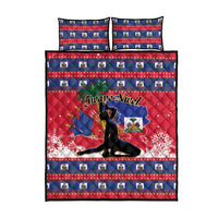 Ayiti Jwaye Nwel Quilt Bed Set Haiti Merry Christmas - Wonder Print Shop