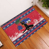 Ayiti Jwaye Nwel Rubber Doormat Haiti Merry Christmas - Wonder Print Shop