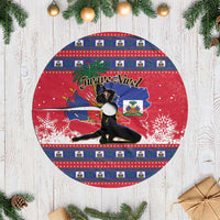 Ayiti Jwaye Nwel Tree Skirt Haiti Merry Christmas - Wonder Print Shop