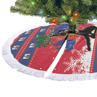 Ayiti Jwaye Nwel Tree Skirt Haiti Merry Christmas - Wonder Print Shop