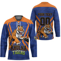 Custom Khulna Cricket Tigers Hockey Jersey Ready to Roar - Wonder Print Shop