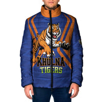 Custom Khulna Cricket Tigers Padded Jacket Ready to Roar - Wonder Print Shop