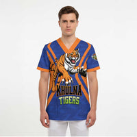 Custom Khulna Cricket Tigers Scrub Top Ready to Roar - Wonder Print Shop
