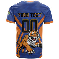 Custom Khulna Cricket Tigers T Shirt Ready to Roar - Wonder Print Shop