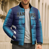 Custom Rangpur Cricket Riders Bomber Puffer Jacket Joyer Lorai - Wonder Print Shop
