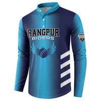 Custom Rangpur Cricket Riders Button Sweatshirt Joyer Lorai - Wonder Print Shop