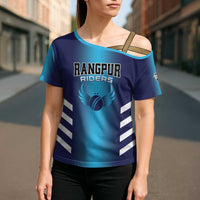 Custom Rangpur Cricket Riders Cross Shoulder Shirt Joyer Lorai - Wonder Print Shop