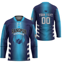Custom Rangpur Cricket Riders Hockey Jersey Joyer Lorai - Wonder Print Shop