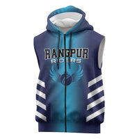 Custom Rangpur Cricket Riders Sleeveless Zip Hoodie Joyer Lorai - Wonder Print Shop